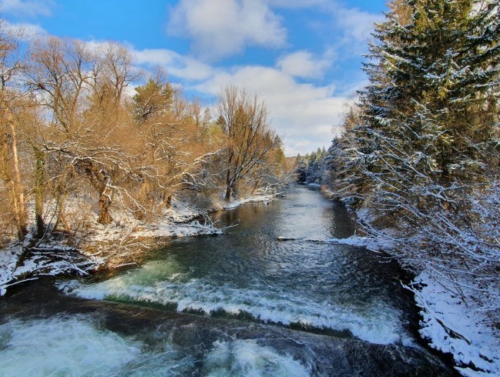 Wehr Loisach-Isar-Kanal, © Unbekannt Wehr Loisach-Isar-Kanal, © Unbekannt
