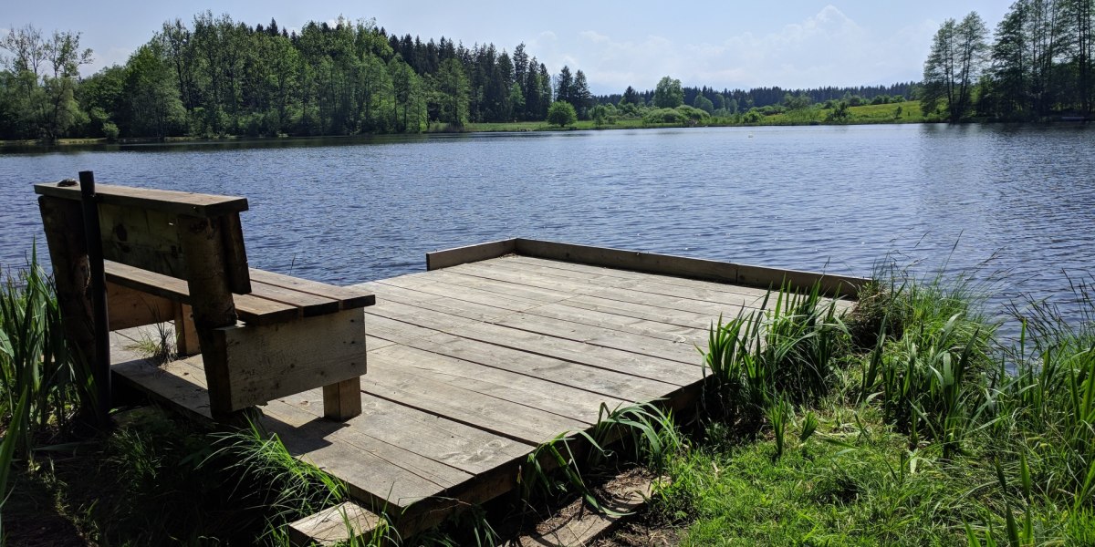 Neuer Weiher in der Nähe von Promberg, © Stadt Wolfratshausen Neuer Weiher in der Nähe von Promberg, © Stadt Wolfratshausen