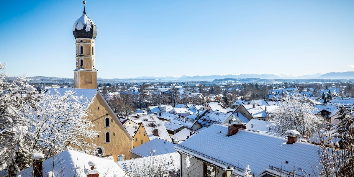 Loisachweg im Winter, © Stadt Wolfratshausen Loisachweg im Winter, © Stadt Wolfratshausen