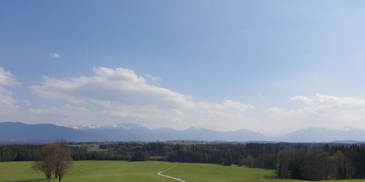 Alpenblick, © Unbekannt Alpenblick, © Unbekannt