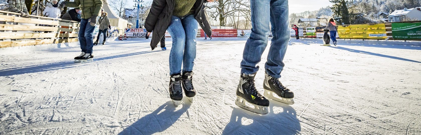 Auf Kufen durchs Loisachtal, © Adrian Greiter Auf Kufen durchs Loisachtal, © Adrian Greiter