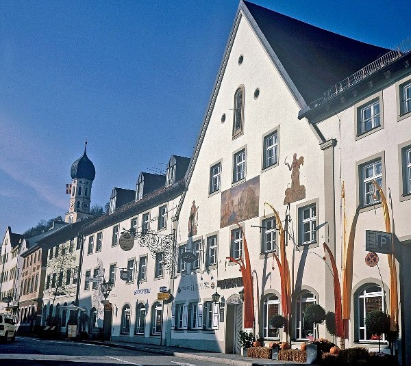 Geschäfte in der historischen Altstadt
