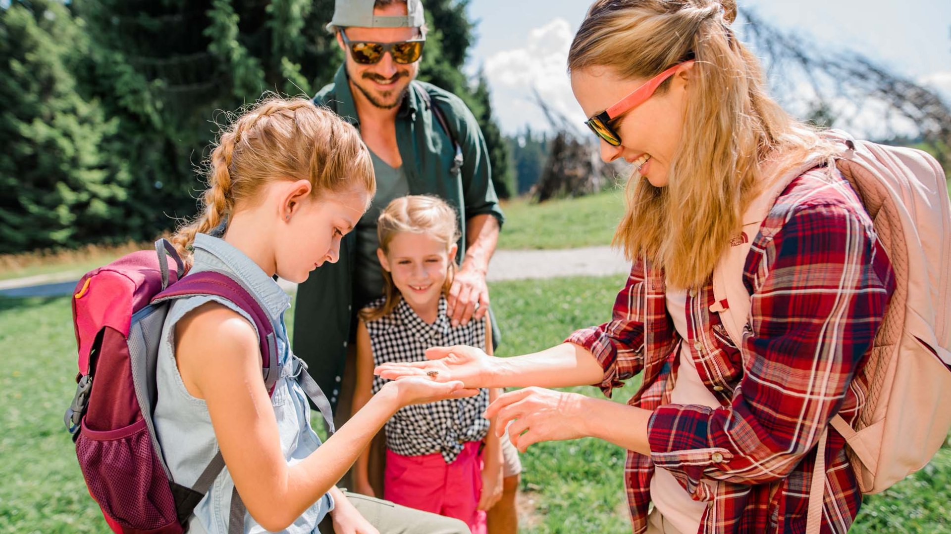 Wandern mit Familie, © TLT, Fotografin Leonie Lorenz