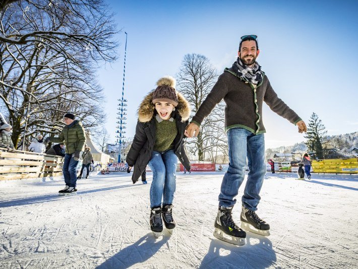 Auf Kufen durchs Loisachtal, &copy; Adrian Greiter