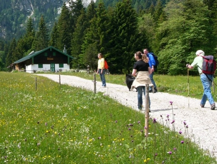 Auf dem Weg zur L&auml;ngentalalm