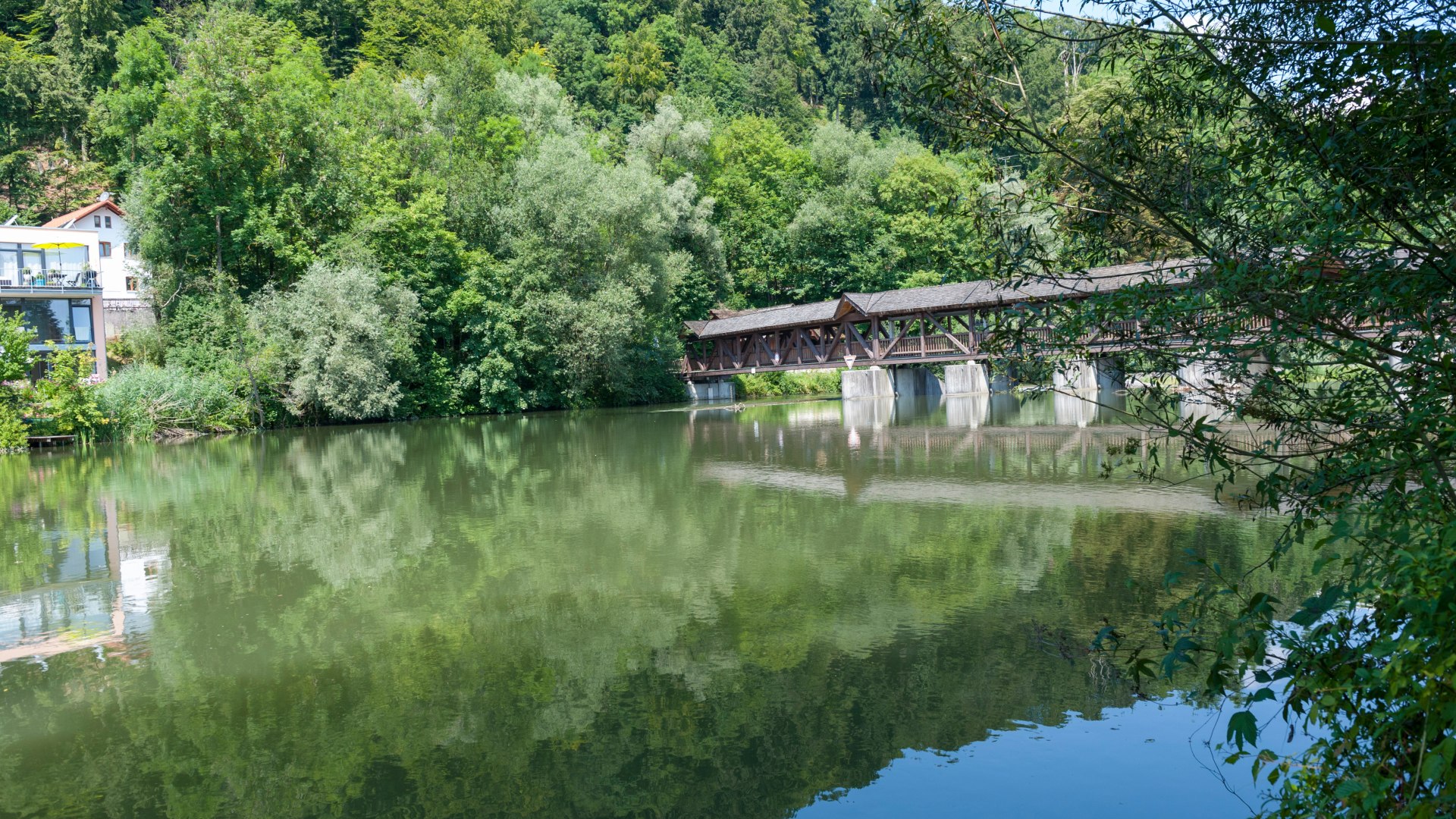 Brücke über die Loisach