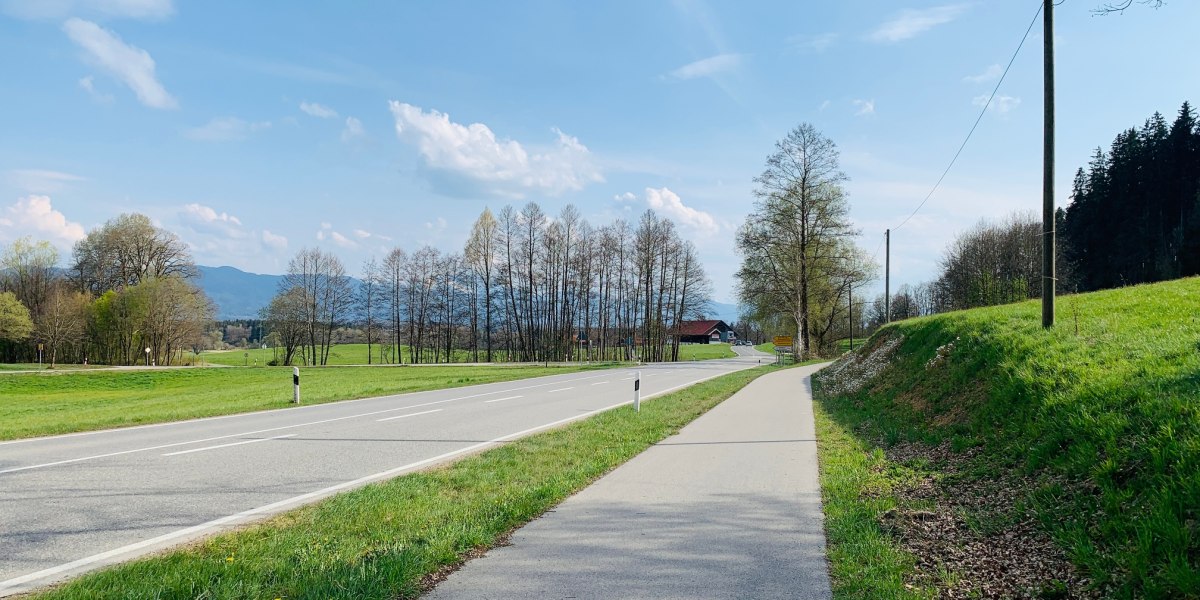 Blick auf das Voralpenland, © Unbekannt