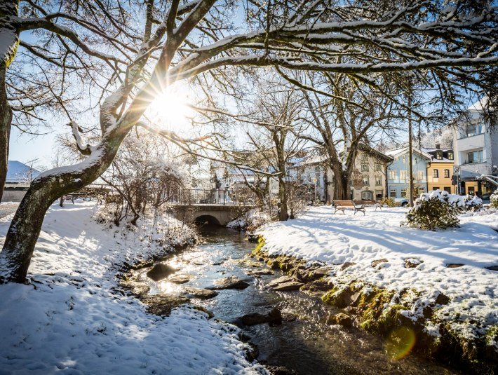 Kleiner Japanischer Garten im Winter, &copy; Unbekannt