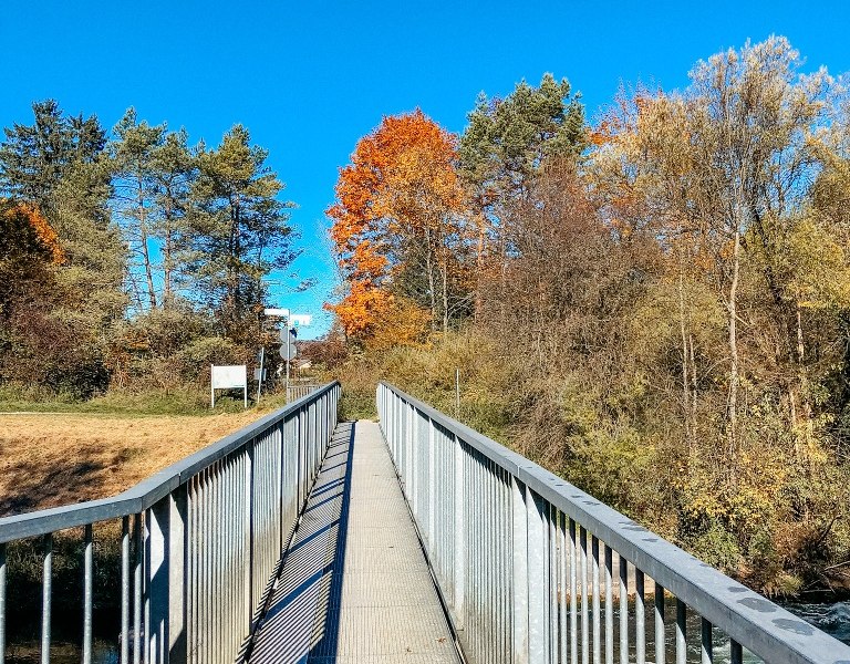 Brücke über den Loisach-Isar Kanal bei Waldram, © Fakultät für Tourismus - Hochschule München - Digitales Marketing & Management