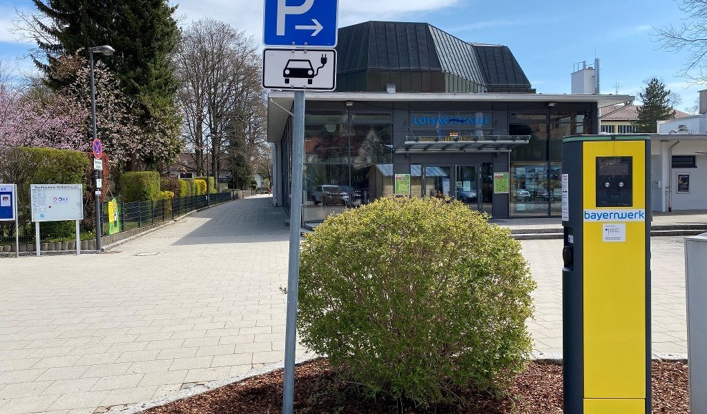 Ladestation Wolfratshausen, © Unbekannt