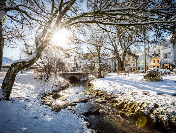 Kleiner Japanischer Garten im Winter, &copy; Unbekannt