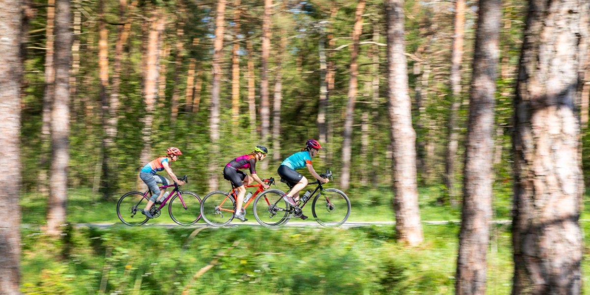 Radeln im Naturschutzgebiet, &copy; Unbekannt