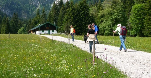 Auf dem Weg zur Längentalalm