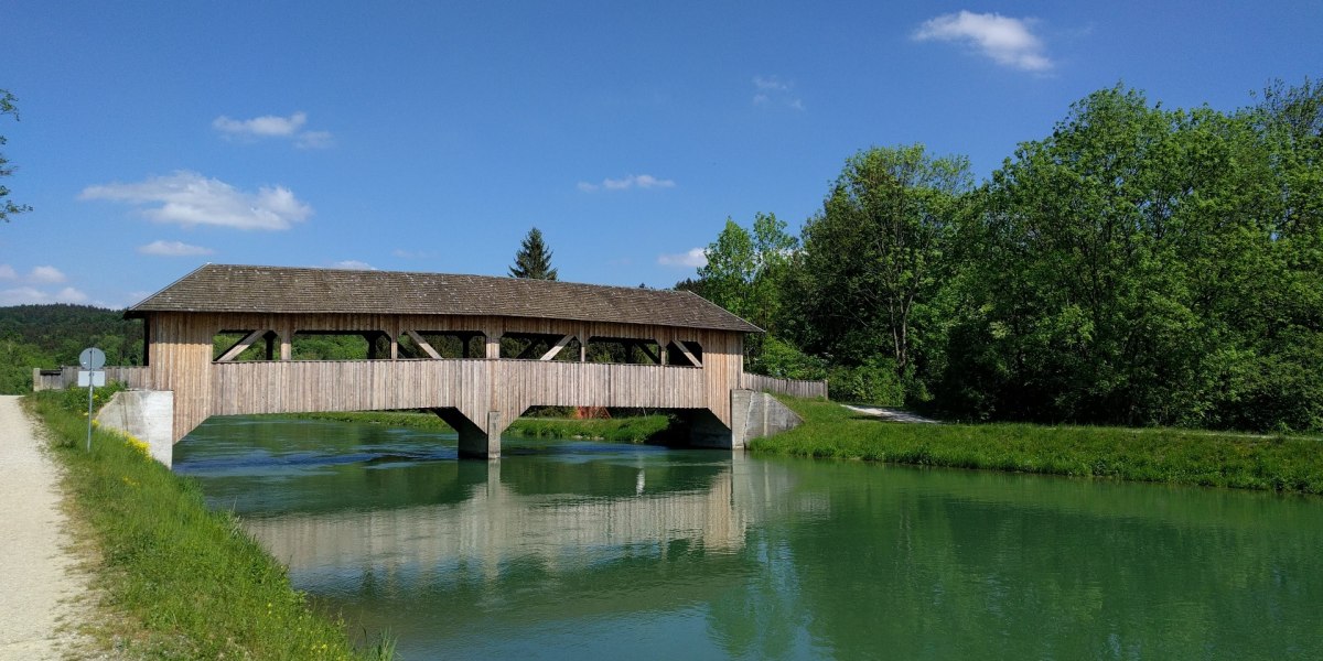 Brücke bei der Aumühle, © Stadt Wolfratshausen