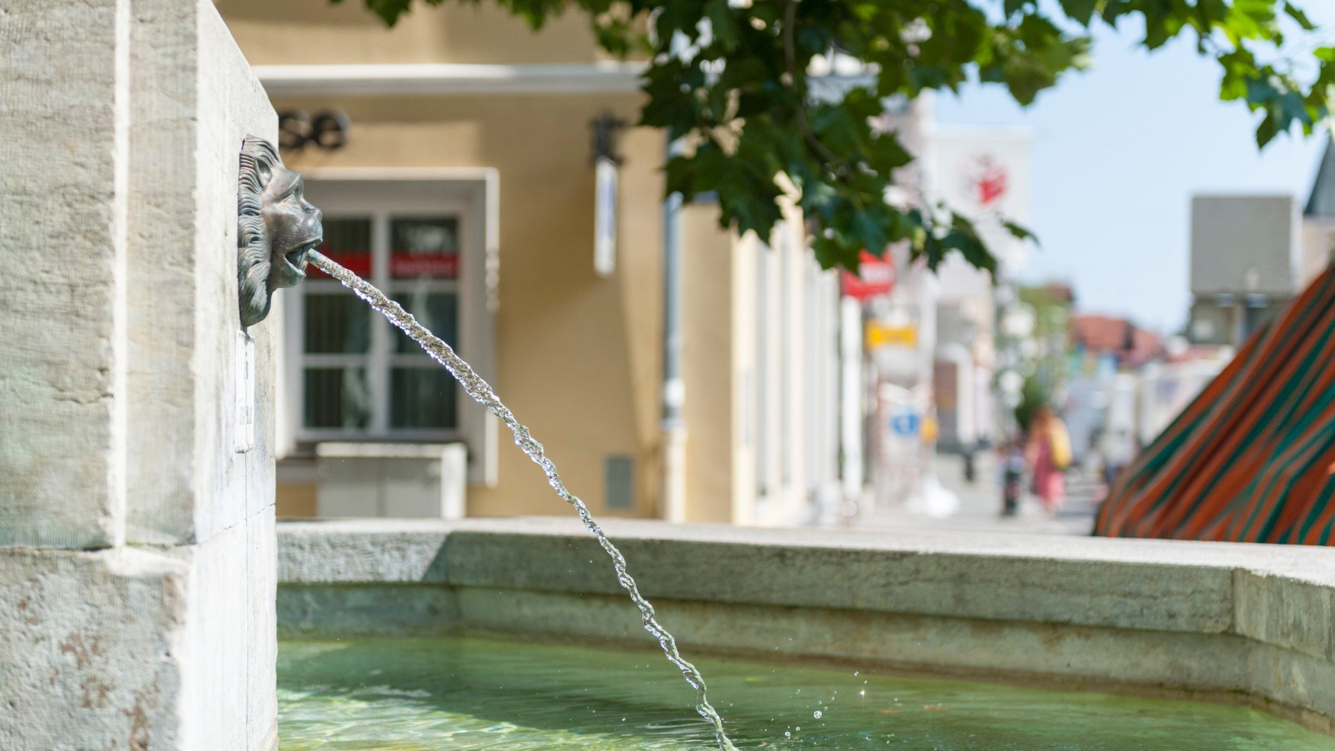 Der Brunnen in der Altstadt von Wolfratshausen, &copy; Stadt Wolfratshausen
