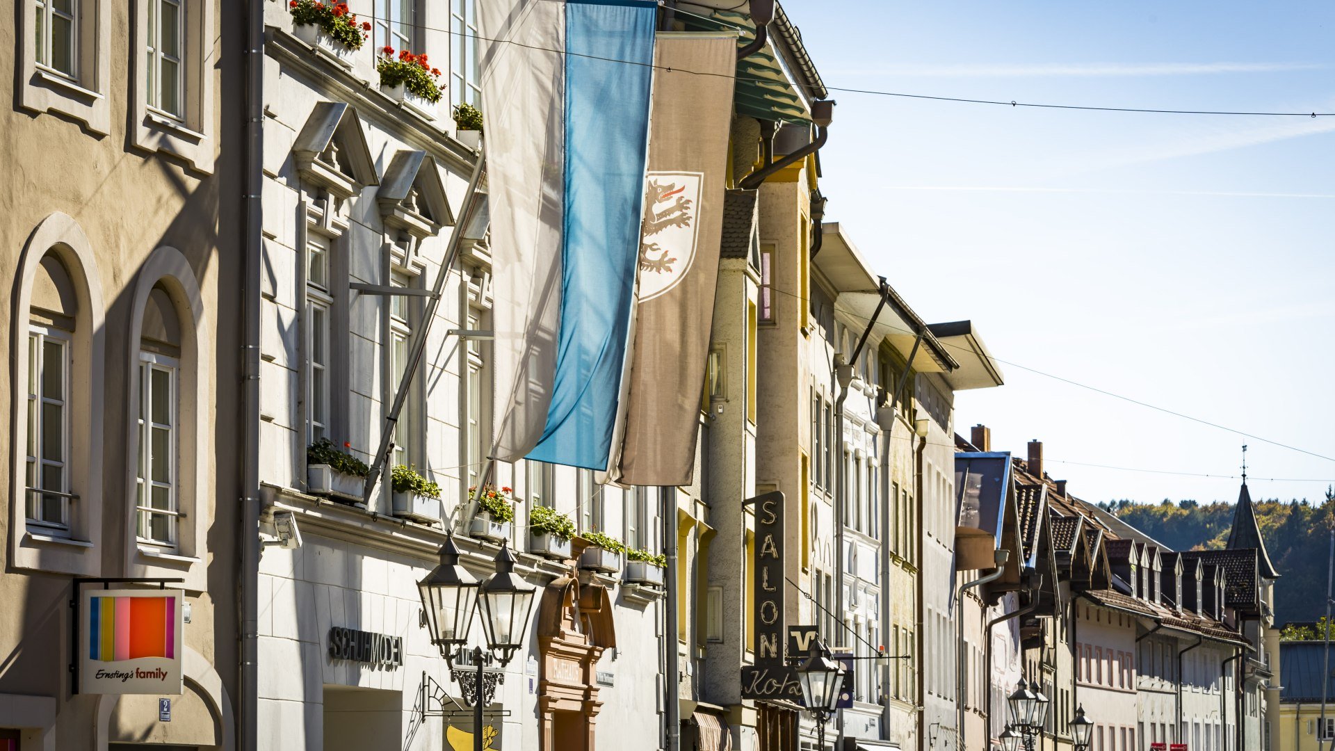 Historische H&auml;user, &copy; Stadt Wolfratshausen Foto: Adrian Greiter
