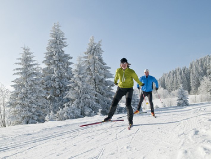 Langlaufen - ein Traum in Wei&szlig;