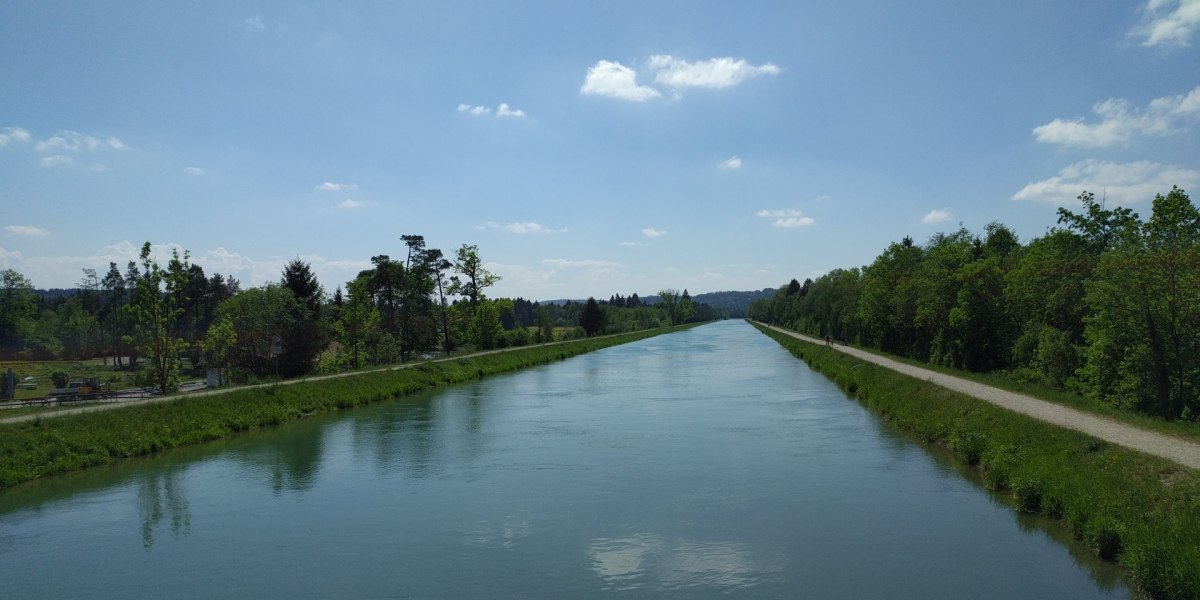 Isarkanal, &copy; Stadt Wolfratshausen