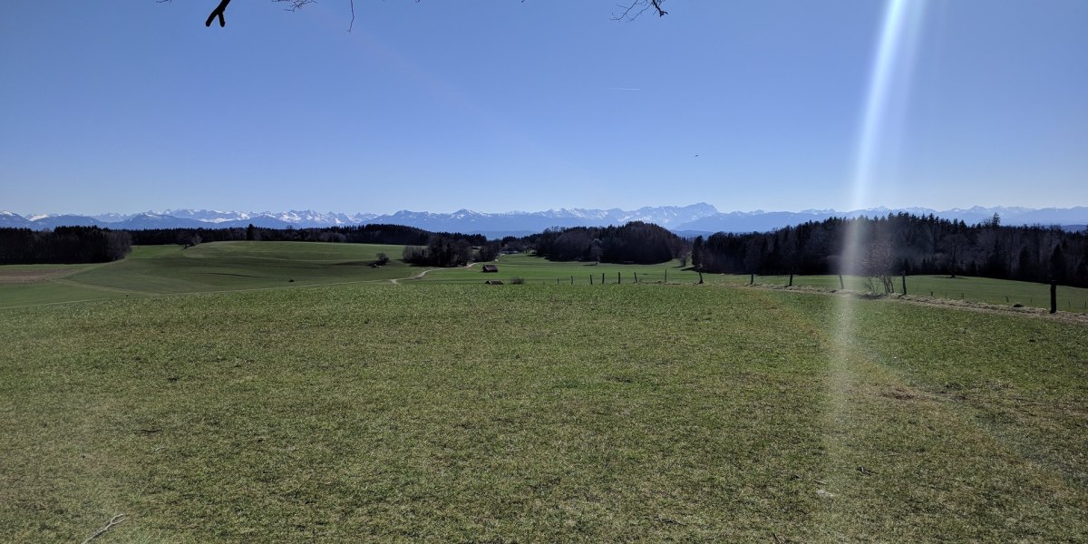 Panorama Maria Dank Kapelle, © Stadt Wolfratshausen