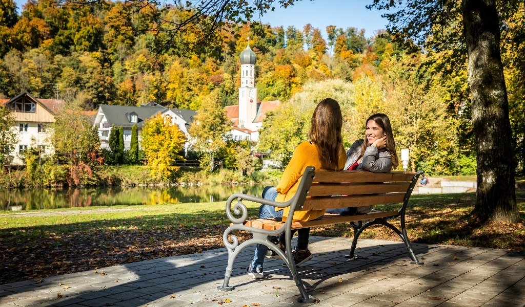 Blick auf die Kirche St. Andreas, © Stadt Wolfratshausen