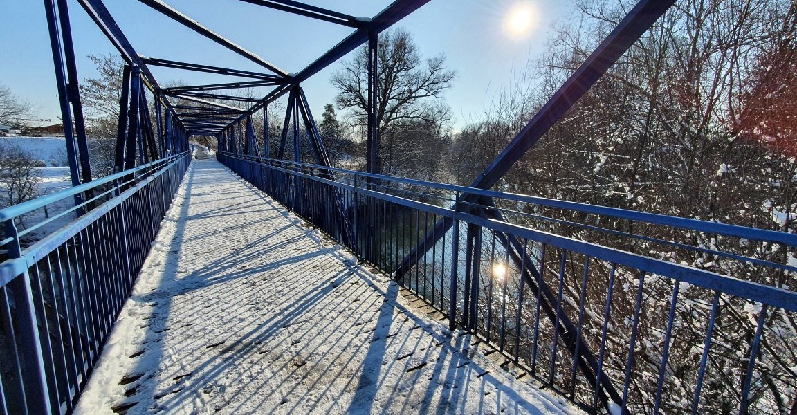 Blaue Br&uuml;cke Loisach, &copy; Unbekannt