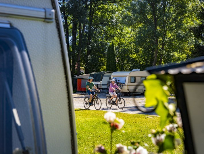 Campingplatz Wolfratshausen, &copy; Stadt Wolfratshausen Foto: Adrian Greiter