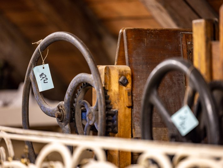 Eine alte Maschine im Museum, &copy; Stadt Wolfratshausen, Adrian Greiter