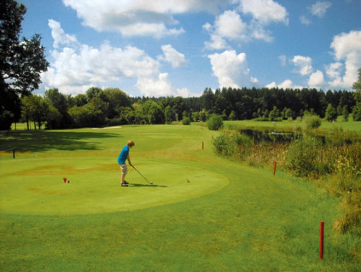 Golfer am Bergkramerhof