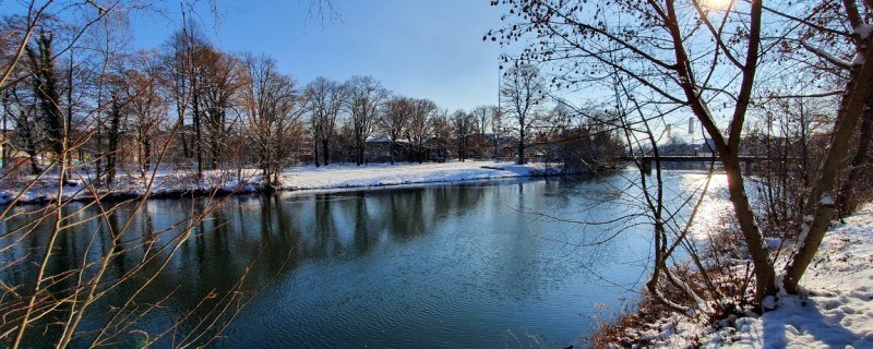 Blick auf die Loisach und die Alte Flo&szlig;l&auml;nde, &copy; Unbekannt