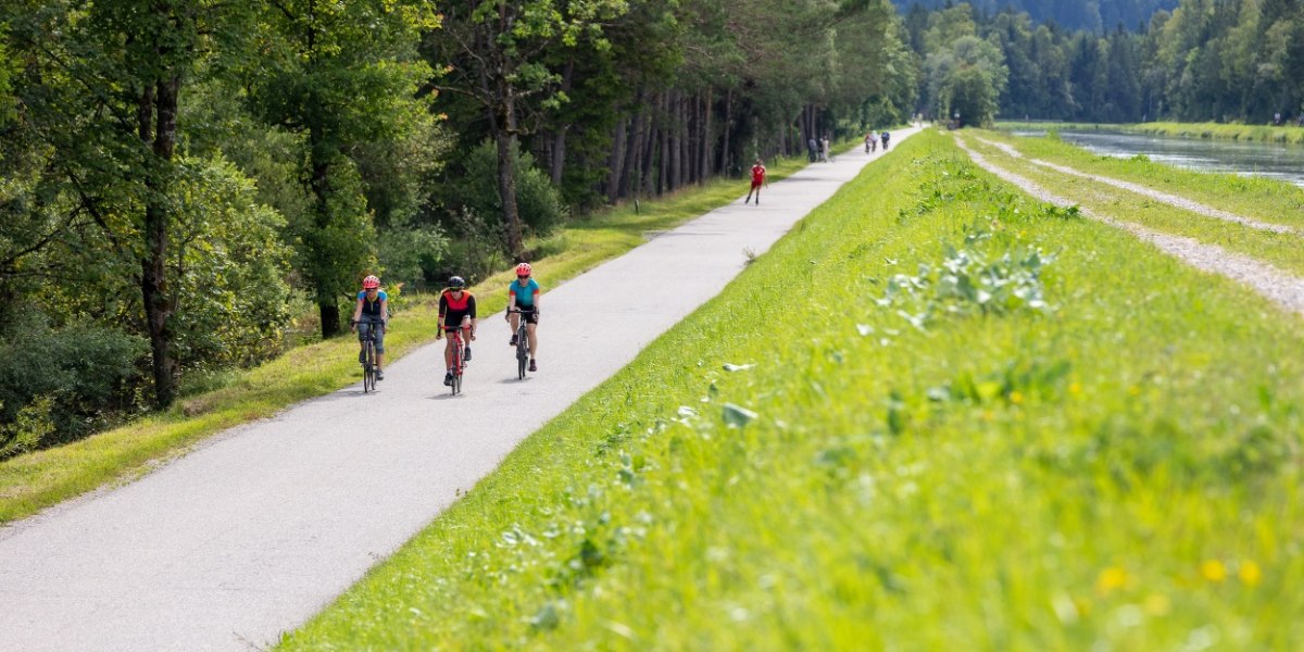 Radeln in der Pupplinger Au, &copy; Unbekannt